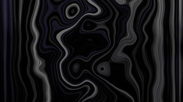Liquid Fractual Motion Graphic Background, loop animation, 4k