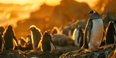 Behavior and appearance of Chinstrap King Juanito Adelia Saltarrocas and Macaroni penguins in a conservation context for species recovery