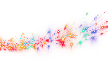 Obraz premium PNG Christmas light backgrounds christmas fireworks.