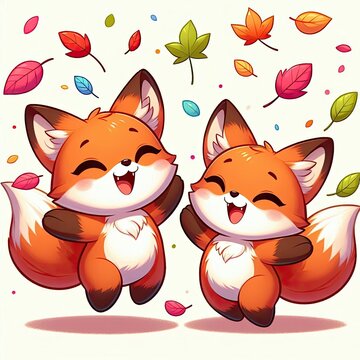 chibi illustration cute kid drawing