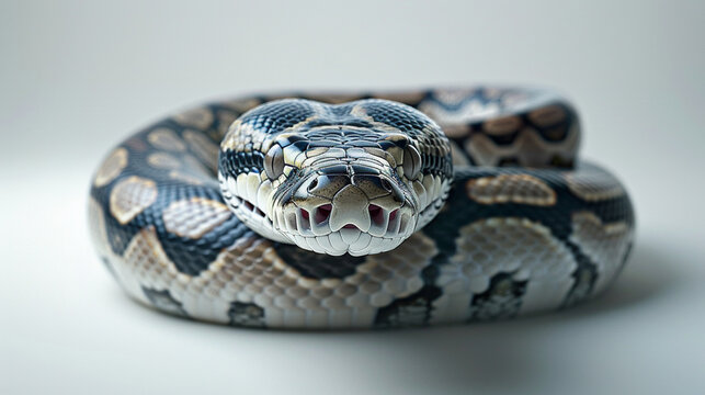 The Enchantment of the Python: Details of the Skin and the Look.