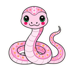 Fototapeta premium Snake symbol Chinese new year 2025