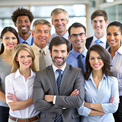 Fototapeta premium Corporate Business , Meetings , Business Talks, Working in a Company, Employees, Manager, CEO