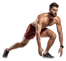 PNG Sports adult determination concentration.