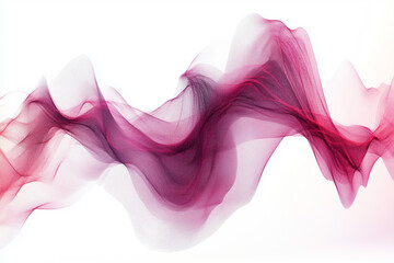 Fototapeta premium Sound waves of effect isolate on white background