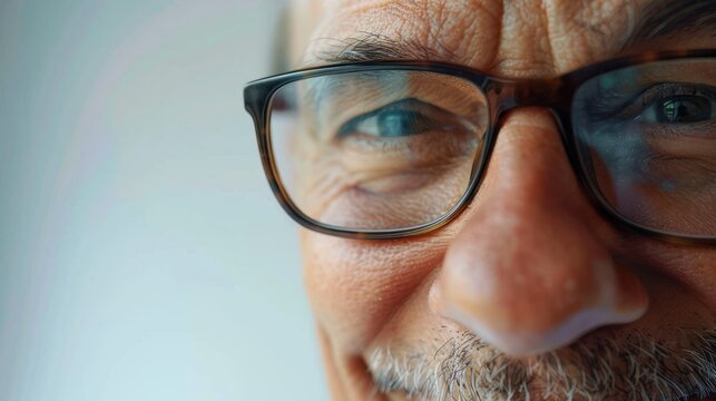 Gesch&Atilde;&curren;ftsmann vor wei&Atilde;em Hintergrund l&Atilde;&curren;chelt in die Kamera