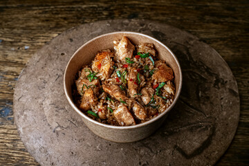 Arroz con pollo Chifa