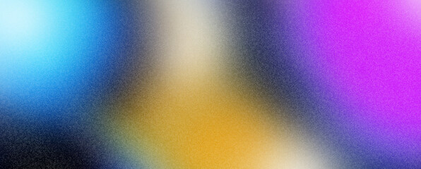 plantilla gradiente abstracto, con ruido, granoso, con textura, brillante, azul, negro, amarillo, violacea, de lujo, iluminado, grunge.aspero, tendencia, web, digital, redes, banner, portada, 