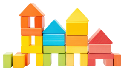 PNG Toy block white background construction.