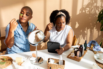 Face Mask beauty test