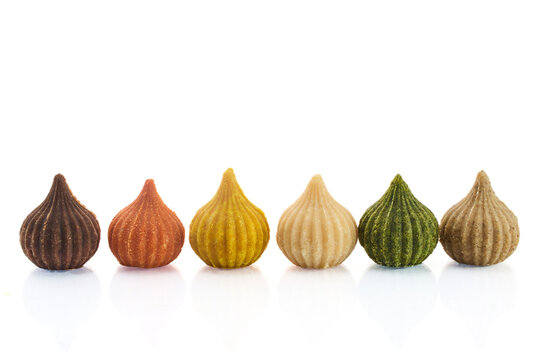 Ganesh Chaturthi Festival. Colorful Modaks Indian sweet dumpling