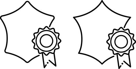 Made in France icon vector. French quality, non official label for made in France products.