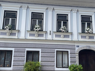 facade of an building