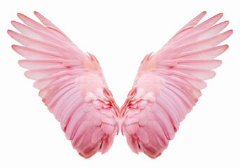 Fototapeta premium Angel wings, 天使の羽根, generated by AI.