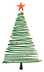 Fototapeta premium PNG Christmas tree Decoration christmas decoration drawing.