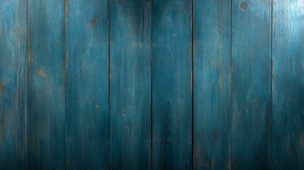 Dark Blue Wooden Planks Background Texture