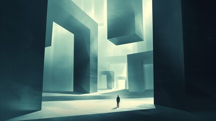 find self, mental health, abstract psychological concept