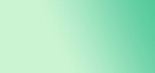 Light turquoise horizontal gradient background. Background for design, print and graphic resources. Design: flyers, business cards, banners, packaging.