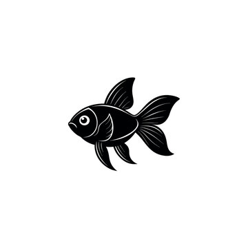 recommend clip art: goldfish  silhouette