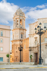 Fototapeta premium Cadiz Cathedral in Andalusia, Spain