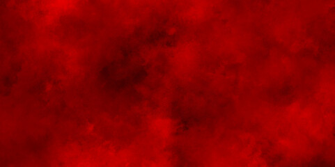 Abstract fog texture overlays with grunge stains, Realistic red colorful smoke clouds with strokes, Dark background of empty room, grunge Red fog and mist effect on black background.