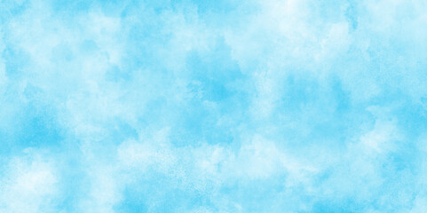 soft light blue abstract gradient sky watercolor background wallpaper with clouds, Hand painted abstract soft sky blue watercolor sky and clouds, Watercolor illustration art marble painting sky.