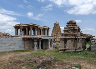 Obraz premium Hampi - the ruins of a great empire in the heart of India