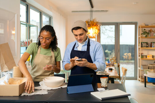 Local Business Owners Handle Orders Efficiently"