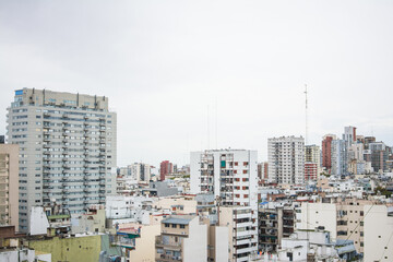 Buildings in residential area in Buenos Aires