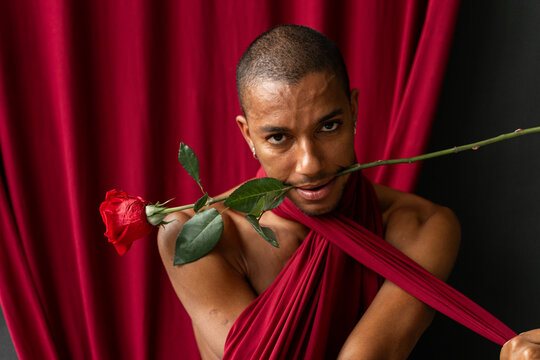 Queer studio portrait 
