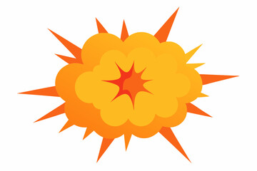 explosion splash clip art , white background