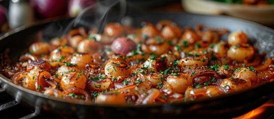 Caramelized Onions with Parsley