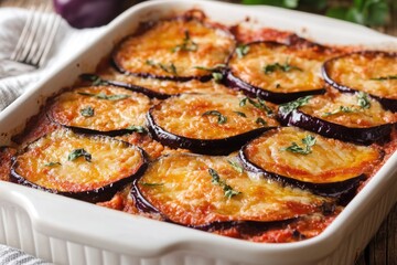 Parmigiana di Melanzane: Baked Eggplant, Authentic Sicilian Cuisine