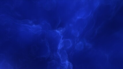 A blue space background with stars and a galaxy
