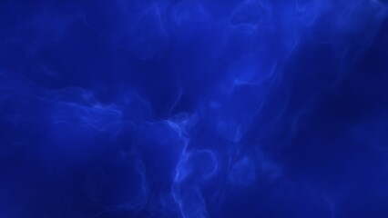 A blue space background with stars and a galaxy
