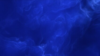 A blue space background with stars and a galaxy
