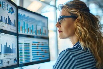 people work in the office