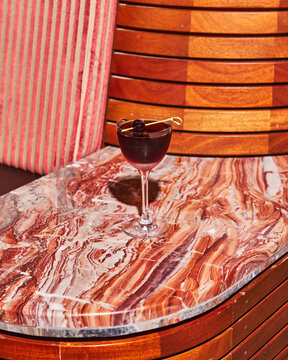 A Cocktail On Marble 