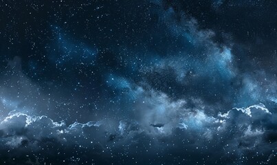 Fototapeta premium an enchanting stereoscopic night sky with stars