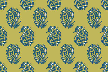 Motifs African boho paisley Floral Ikat pattern embroidery border. Ethnic ikat floral Ethnic Indian Pattern Ikat pattern Ethnic Pattern.Border indian floral Aztec embroidery border seamless patterns