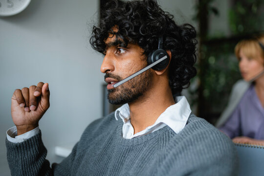 Working in a call center