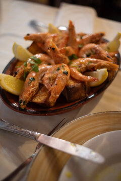 Typical Portuguese Gambas &agrave; la Guilho