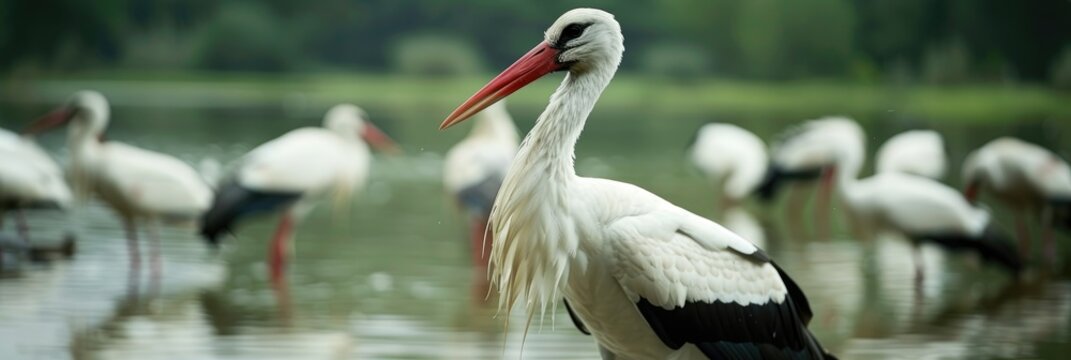 Avian Influenza Outbreak Bird Flu Virus Spreading to Mammals and Humans Afflicting Storks