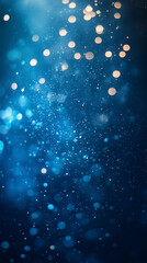 Fototapeta premium Blue sea underwater soft light Background