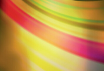 Dark Green, Yellow vector blurred bright pattern.