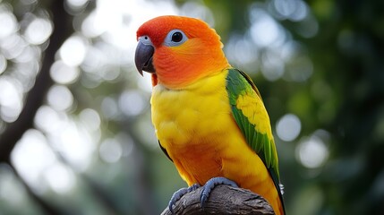 Parrots are bright and talkative birds. They can copy sounds they hear, making them great pets. They love to play and socialize, so they need lots of attention. Their beaks are strong too.