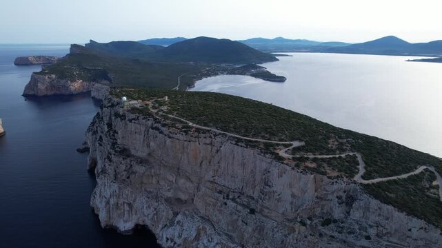 Discover the Breathtaking Views of Capo Caccia in Sardinia at Dusk