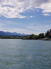 lake in the mountains