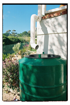 Rain water harvesting tank