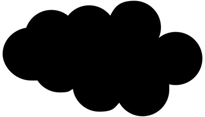 Cloud icon .Weather symbols 